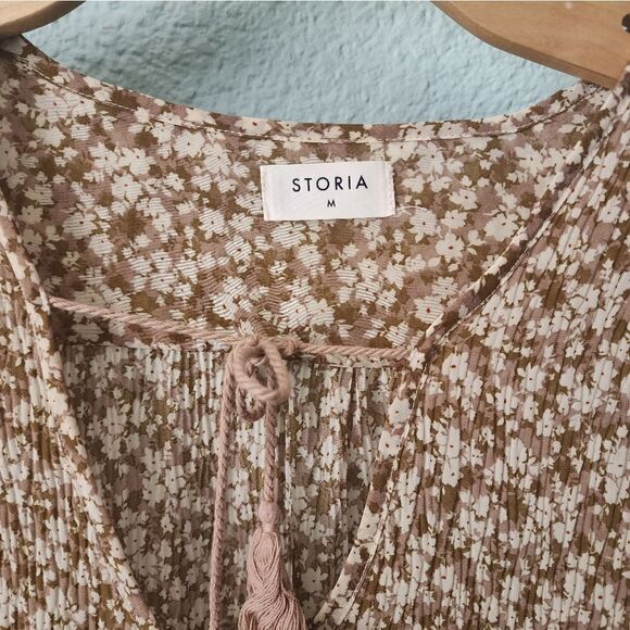 Storia dress floral bohemian babydoll coastal dress - Picture 8 of 11